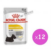 Royal Canin成犬皮膚舒緩加護主食濕糧85g(12包)