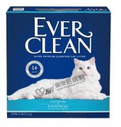 EverClean藍鑽 高效活性炭粗粒無味配方凝結貓砂 25lb