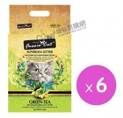 FussieCat高竇貓綠茶味豆腐貓砂6L x6pcs