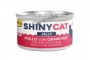 ShinyCat雞肉蟹肉啫喱貓罐頭 70g