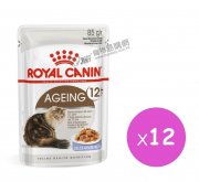 Royal Canin老年貓12歲以上配方濕糧(啫喱)85g(12包)