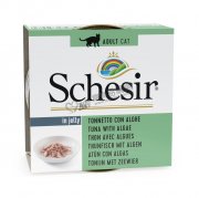 Schesir全天然吞拿魚及海藻飯貓罐頭85g